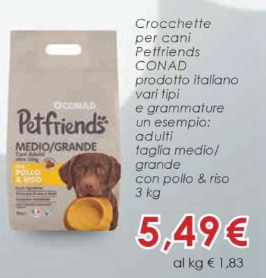 Crocchette per cani Petfriends