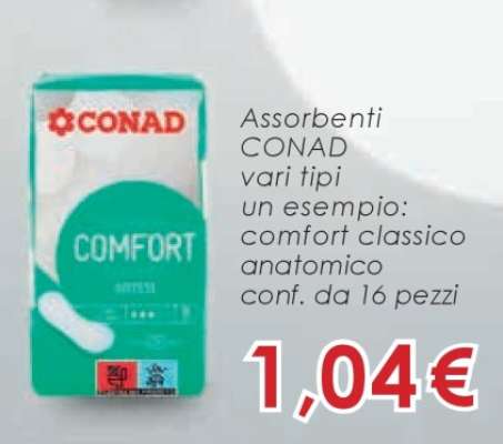 Assorbenti CONAD