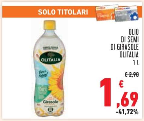 Olio di Semi di Girasole Olitalia