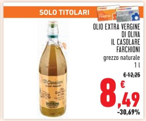 Olio Extra Vergine di Oliva Il Casolare Farchioni
