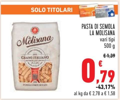 PASTA DI SEMOLA LA MOLISANA