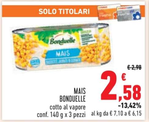 Mais BONDUELLE