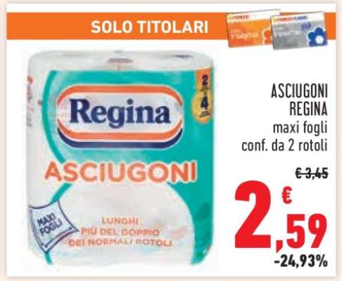 Asciugoni Regina