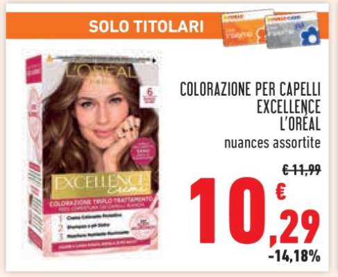 COLORAZIONE PER CAPELLI EXCELLENCE L'ORÉAL