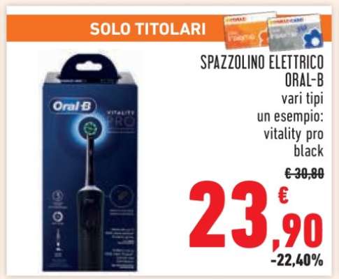 Spazzolino elettrico ORAL B
