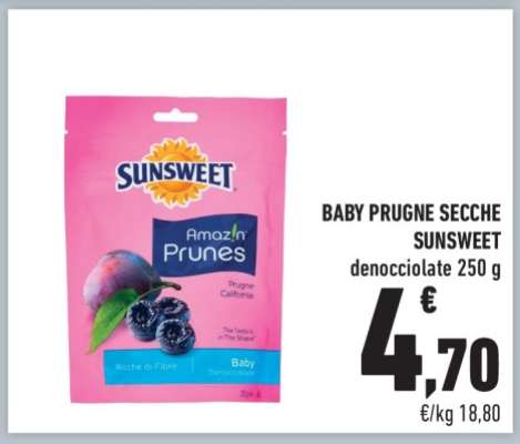 BABY PRUGNE SECCHE SUNSWEET