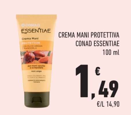 CREMA MANI PROTETTIVA CONAD ESSENTIAE