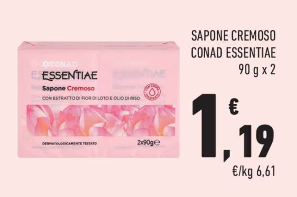 SAPONE CREMOSO CONAD ESSENTIAE
