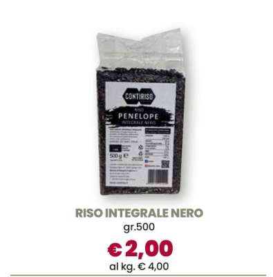 RISO INTEGRALE NERO