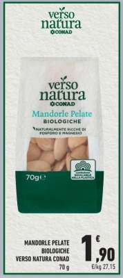 Mandorle Pelate Biologiche