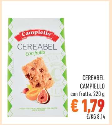 CEREABEL CAMPIELLO con frutta, 220 g