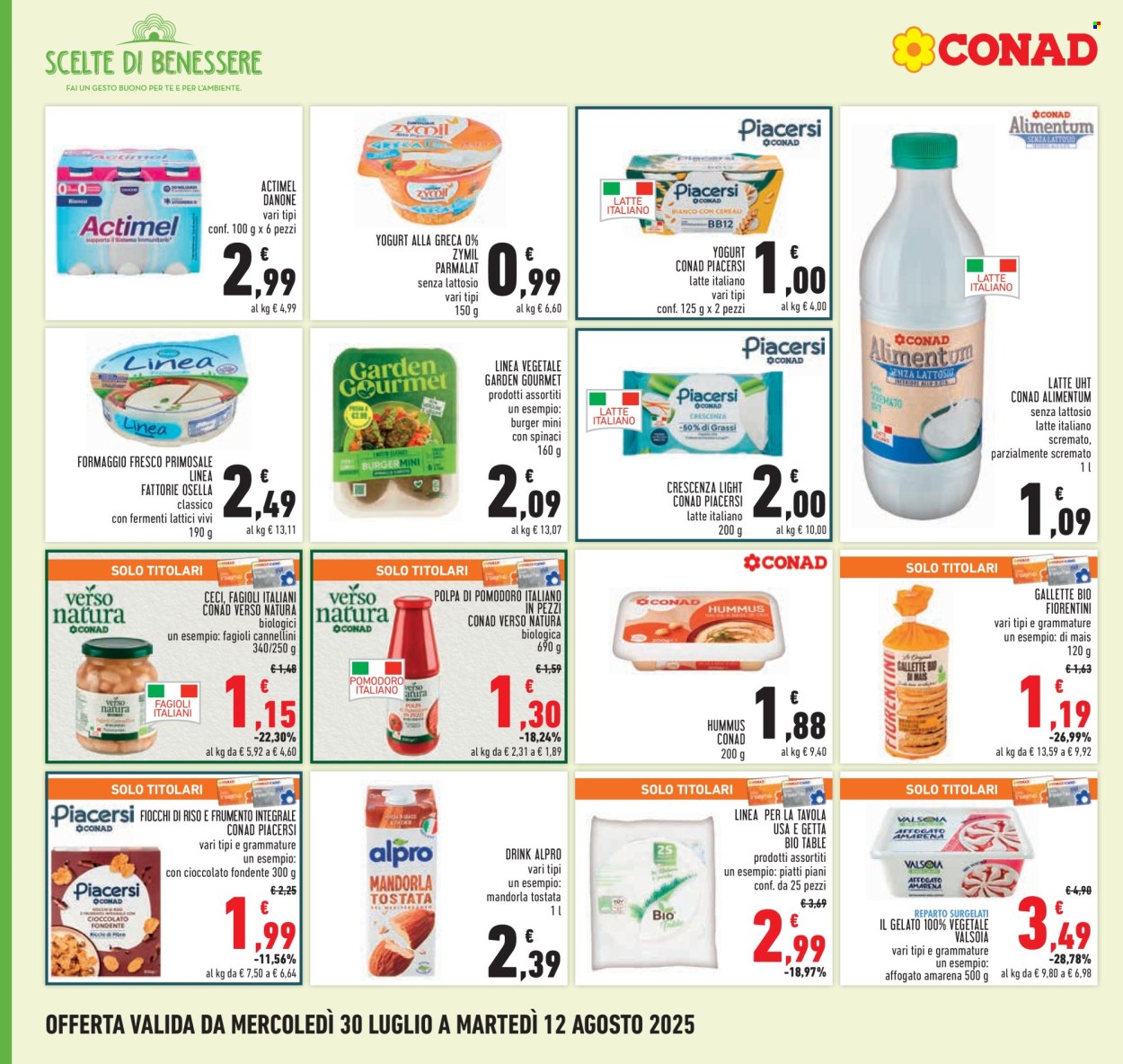 Volantino Conad - 30/7/2025 - 12/8/2025. Pagina 12