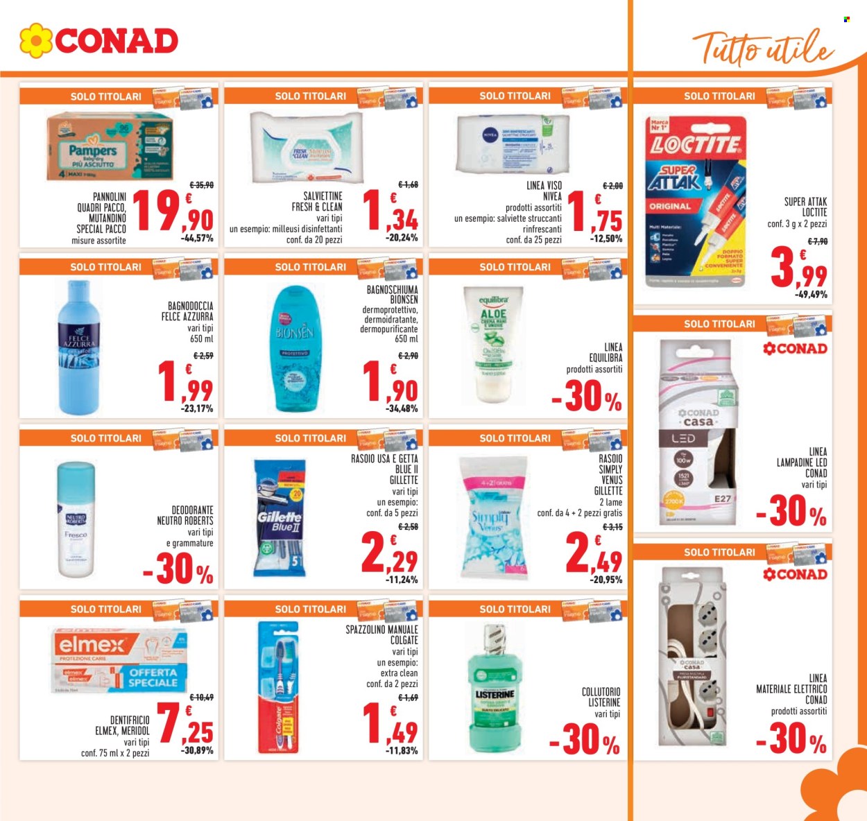 Volantino Conad - 30/7/2025 - 12/8/2025. Pagina 19