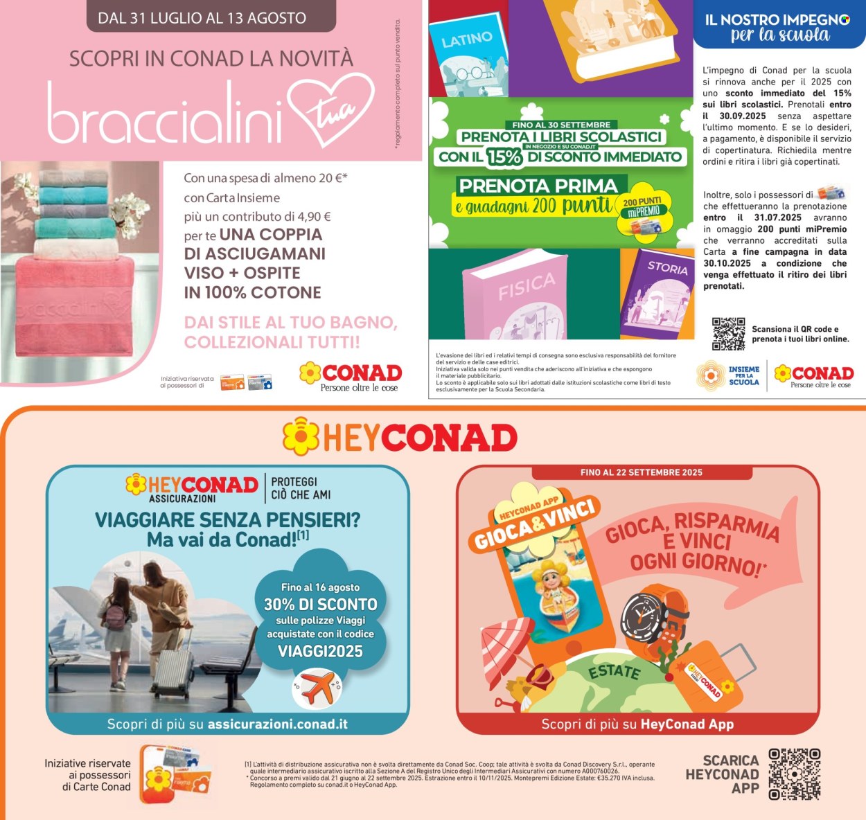 Volantino Conad - 30/7/2025 - 12/8/2025. Pagina 21