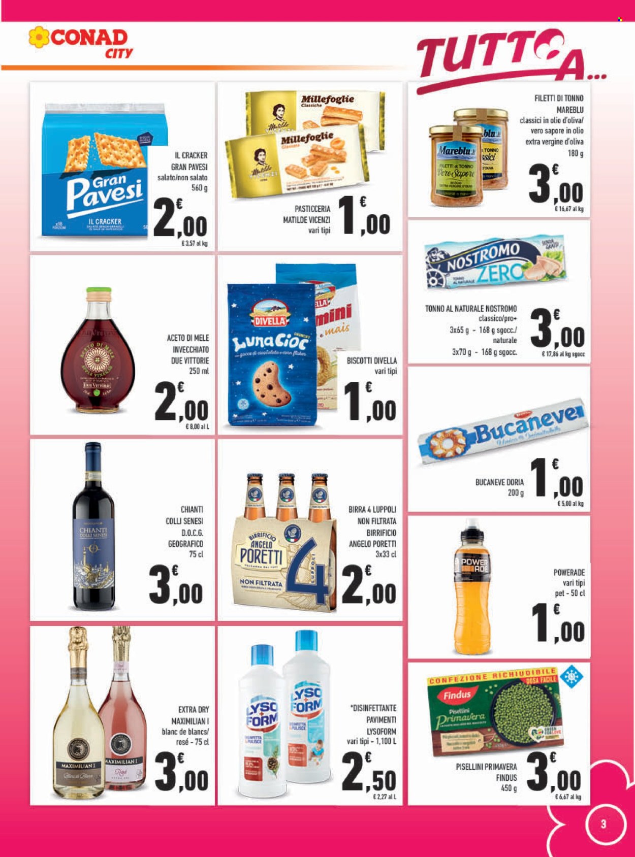 Volantino Conad - 30/7/2025 - 10/8/2025. Pagina 3