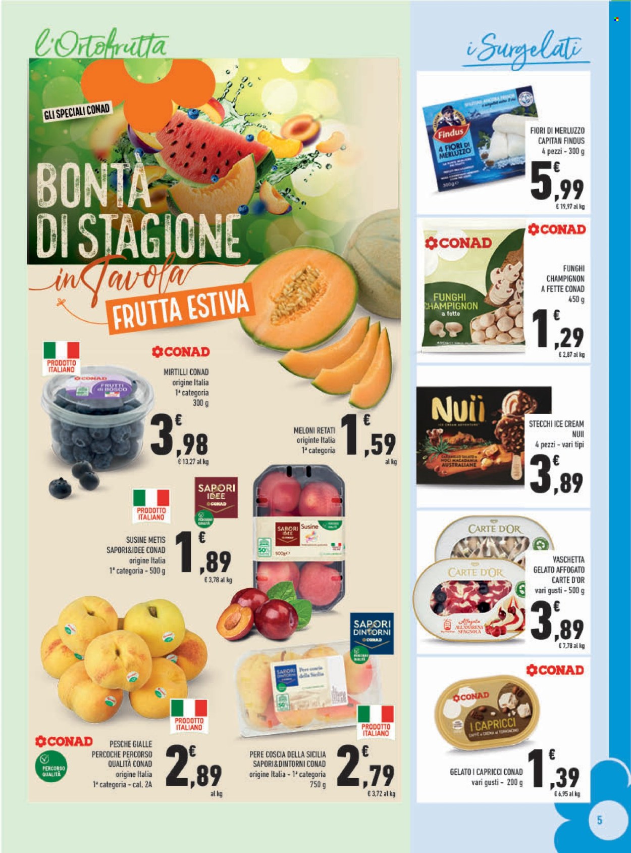 Volantino Conad - 30/7/2025 - 10/8/2025. Pagina 5