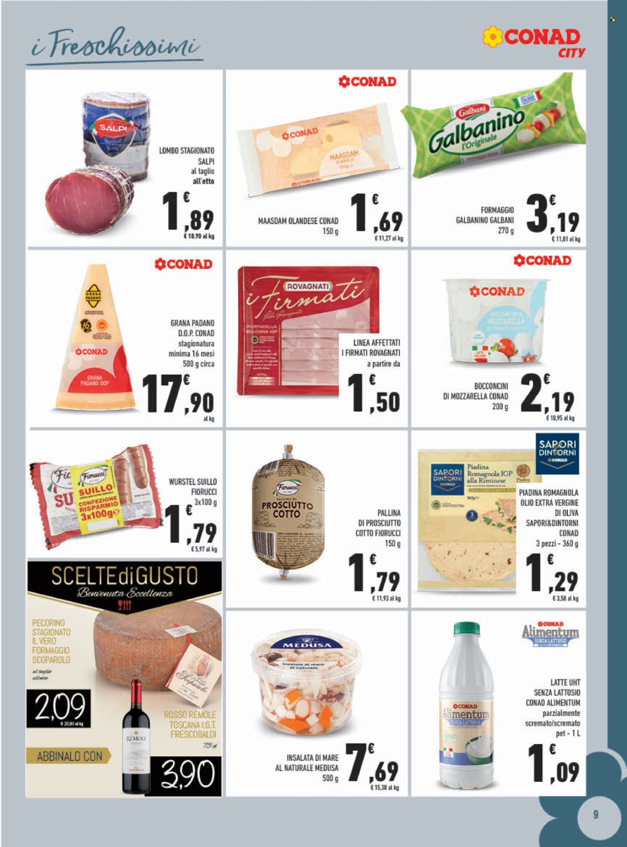 Volantino Conad - 30/7/2025 - 10/8/2025. Pagina 9