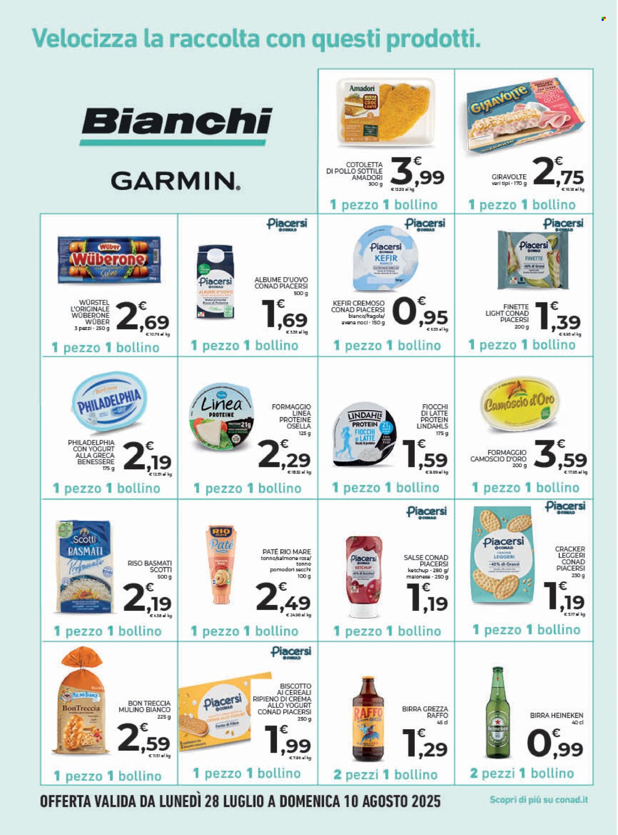 Volantino Conad - 30/7/2025 - 10/8/2025. Pagina 14