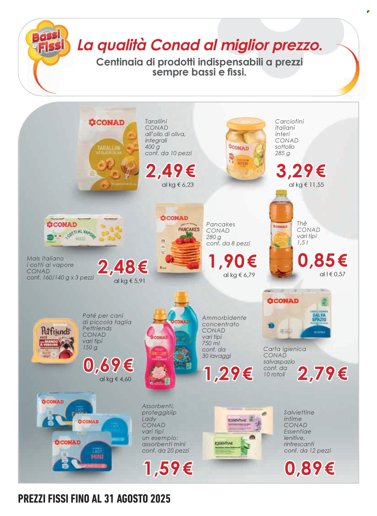 Volantino Conad - 30/7/2025 - 12/8/2025. Pagina 7