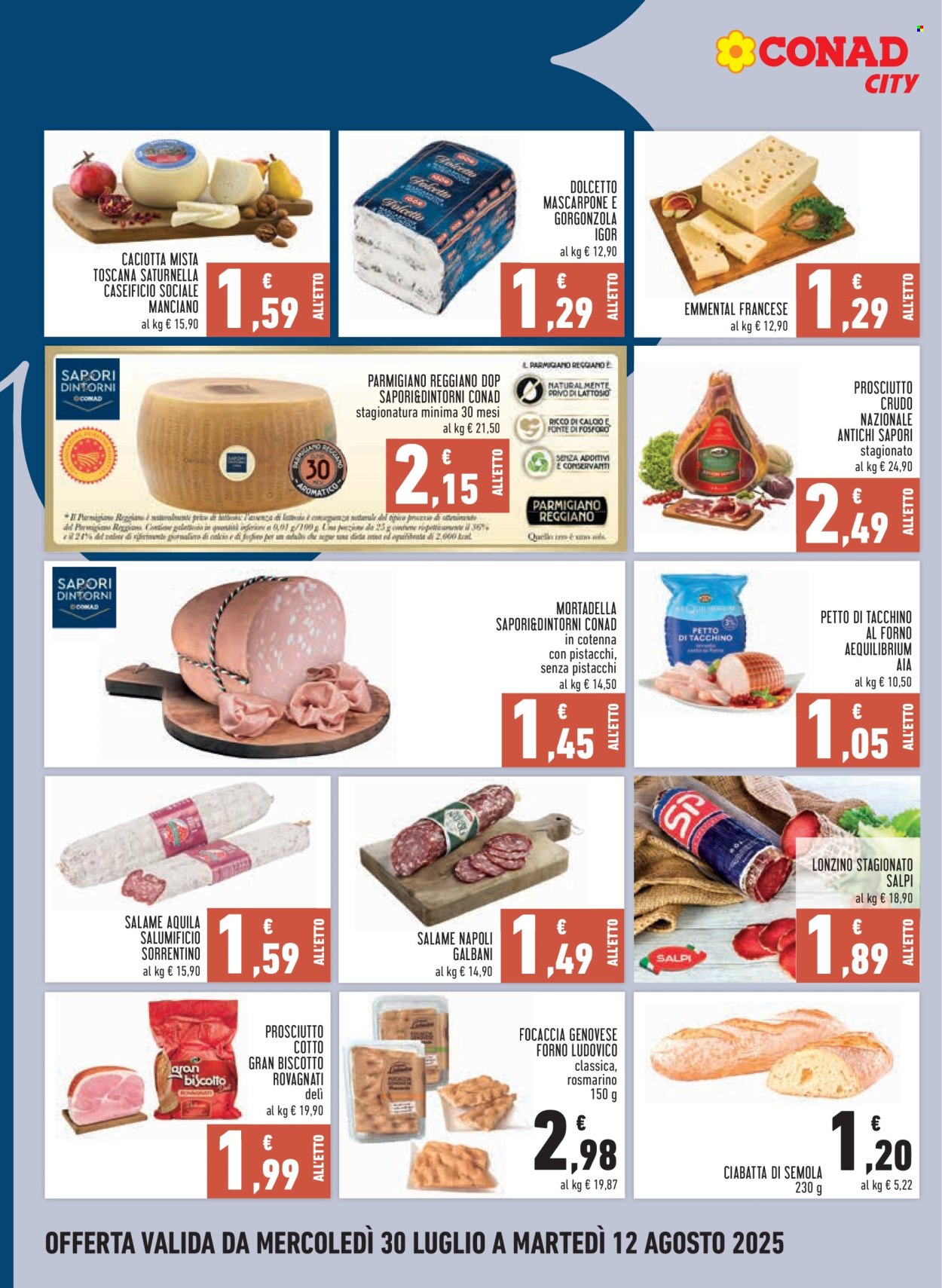 Volantino Conad - 30/7/2025 - 12/8/2025. Pagina 8