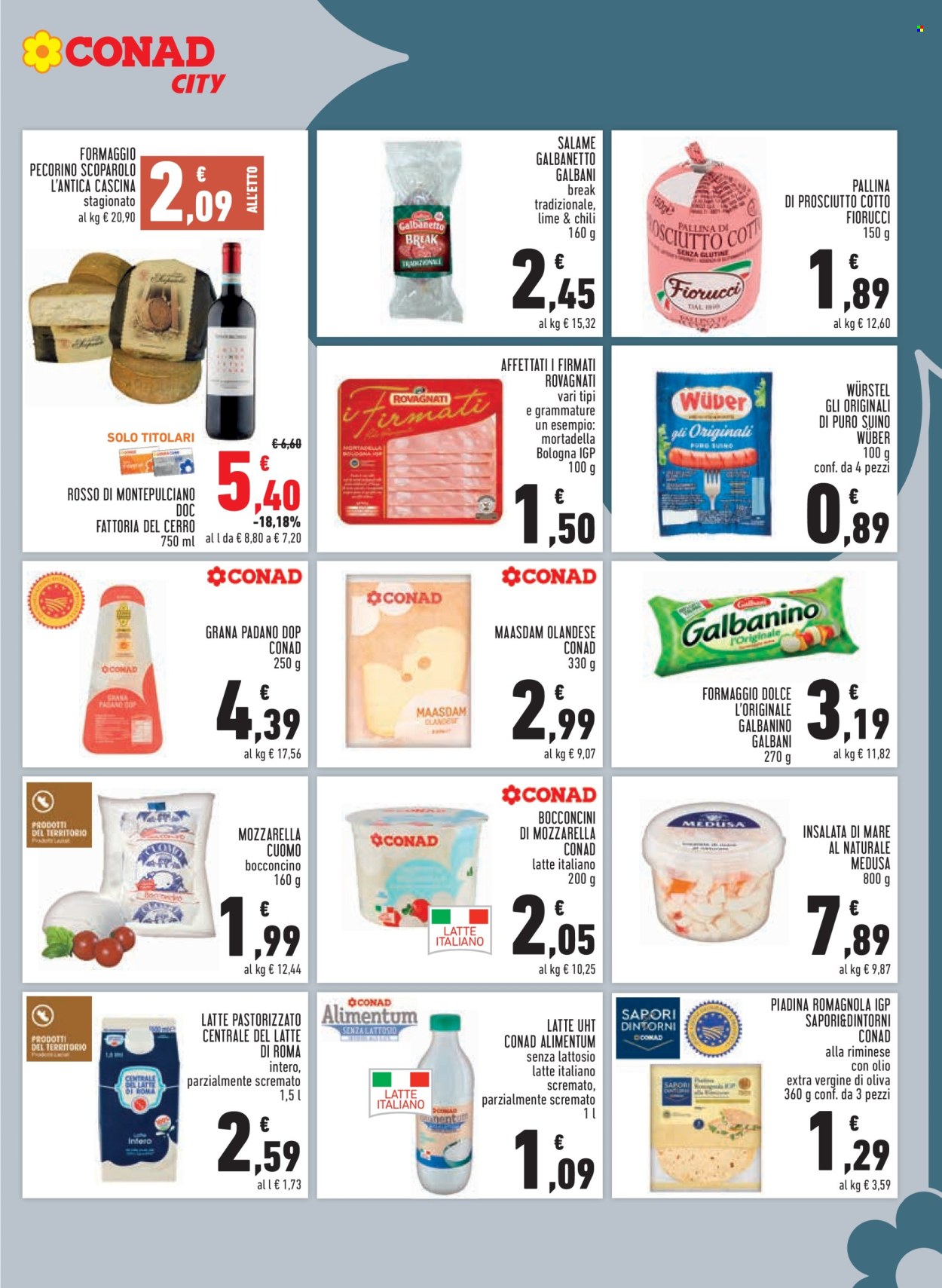 Volantino Conad - 30/7/2025 - 12/8/2025. Pagina 9