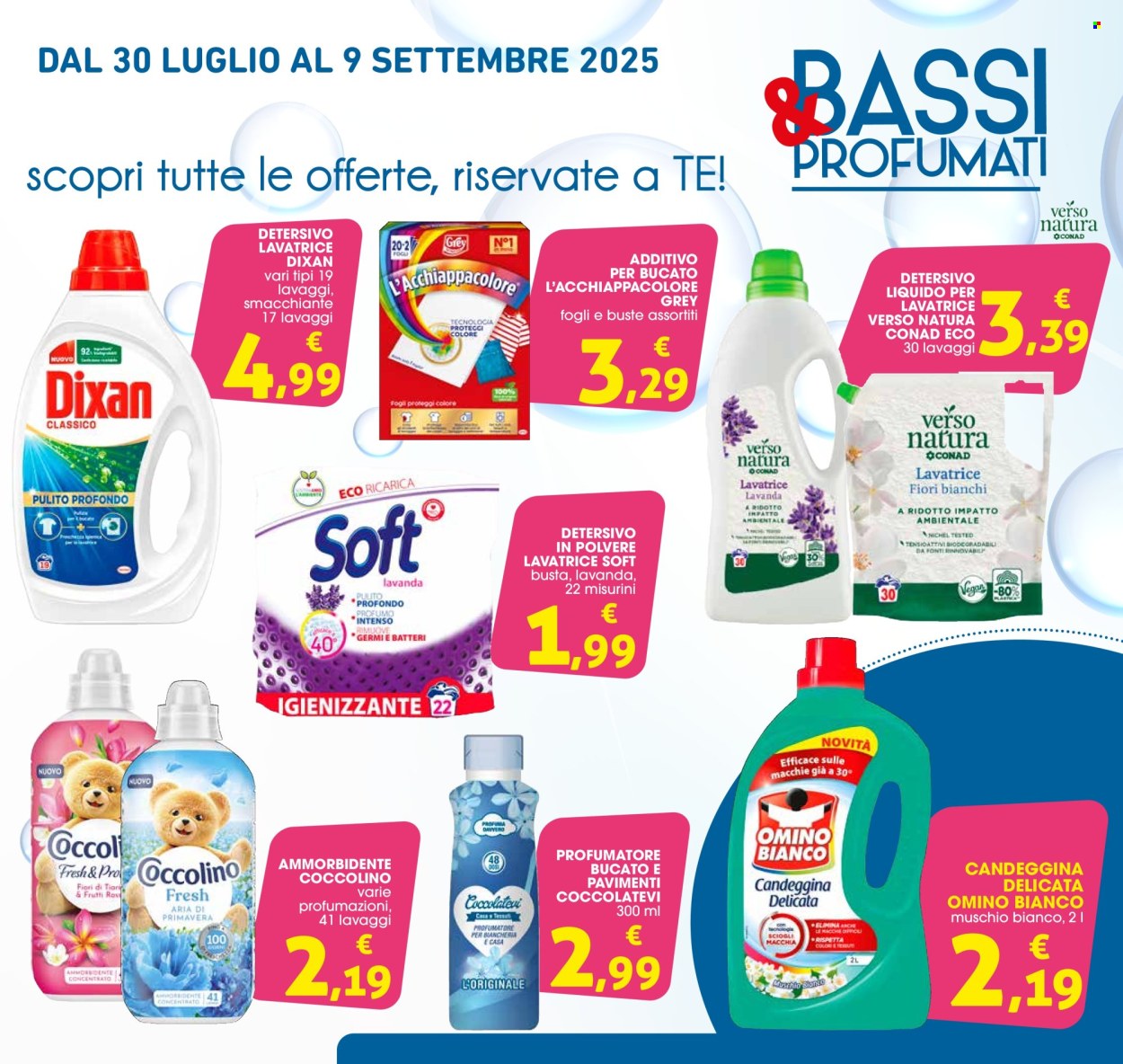 Volantino Conad - 30/7/2025 - 9/9/2025. Pagina 5