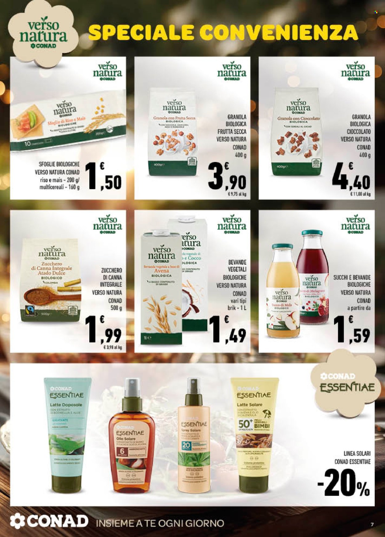 Volantino Conad - 21/7/2025 - 3/8/2025. Pagina 7