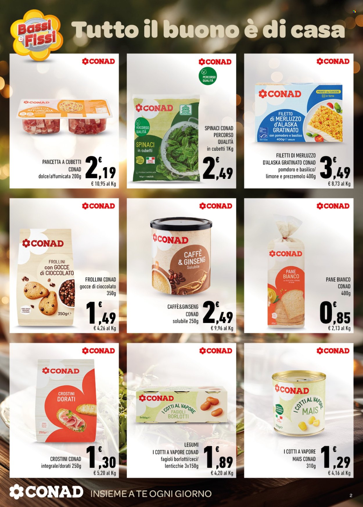 Volantino Conad - 21/7/2025 - 3/8/2025. Pagina 2