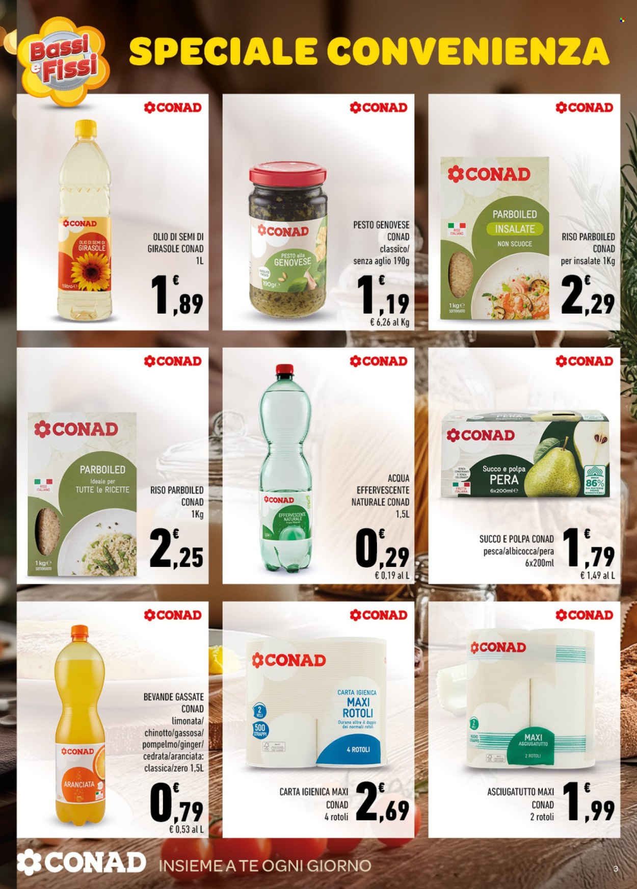 Volantino Conad - 21/7/2025 - 3/8/2025. Pagina 3
