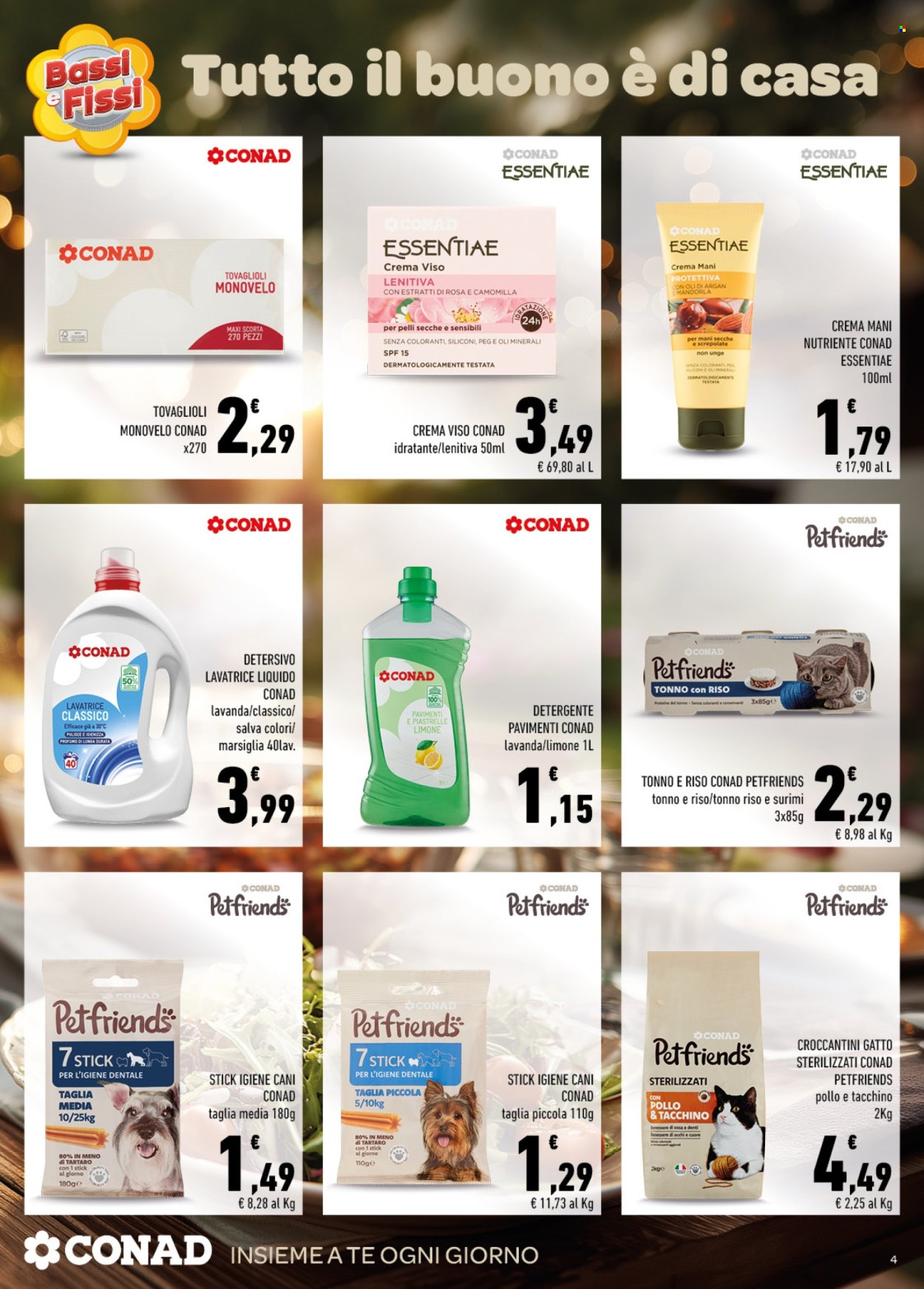 Volantino Conad - 21/7/2025 - 3/8/2025. Pagina 4