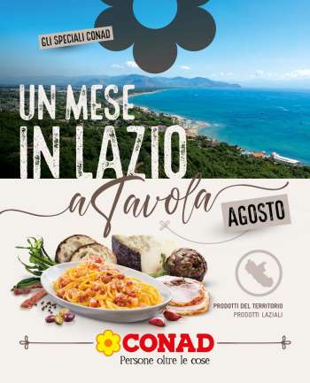 Volantino Conad - 30/7/2025 - 31/8/2025.