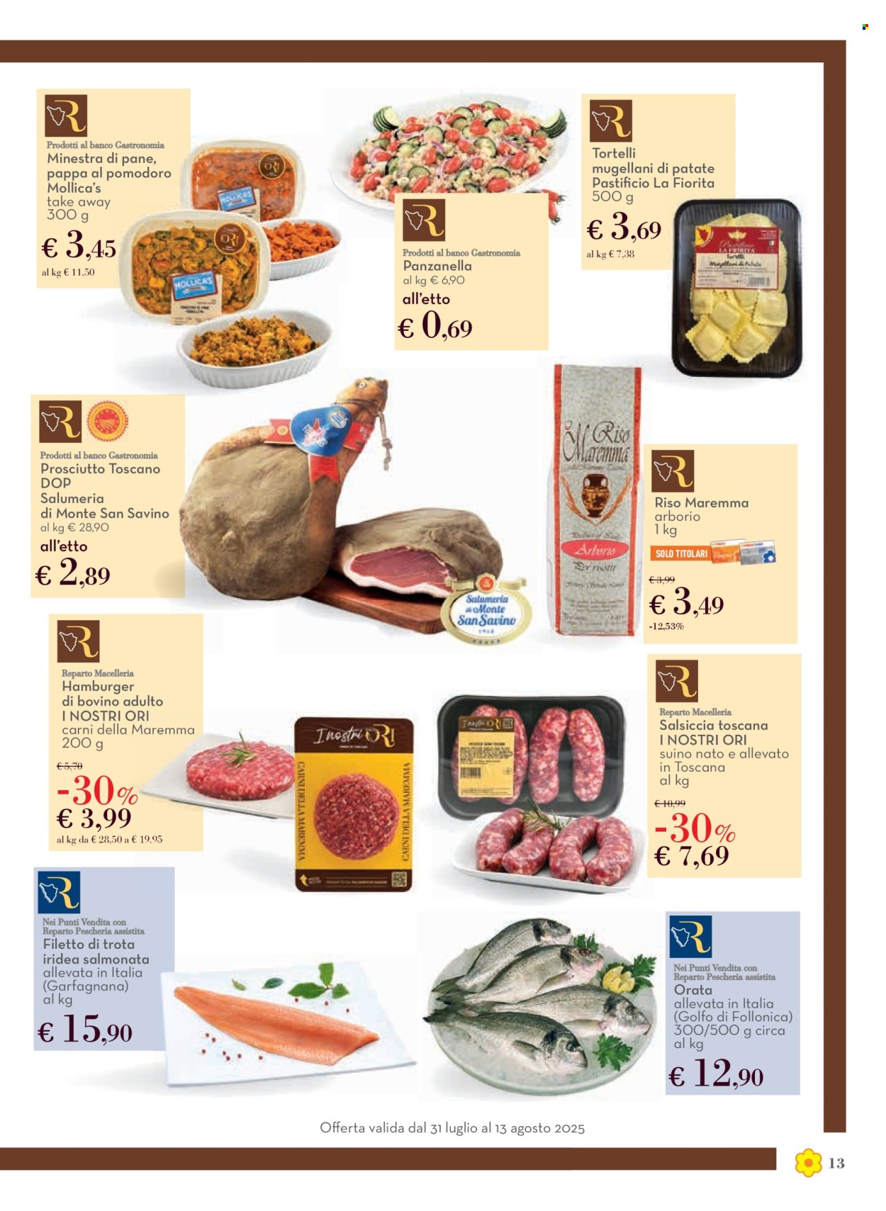 Volantino Conad - 31/7/2025 - 13/8/2025. Pagina 13