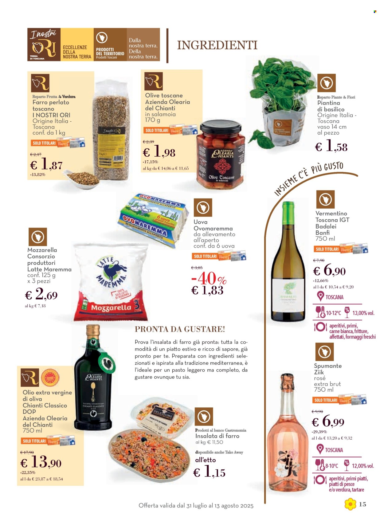Volantino Conad - 31/7/2025 - 13/8/2025. Pagina 15