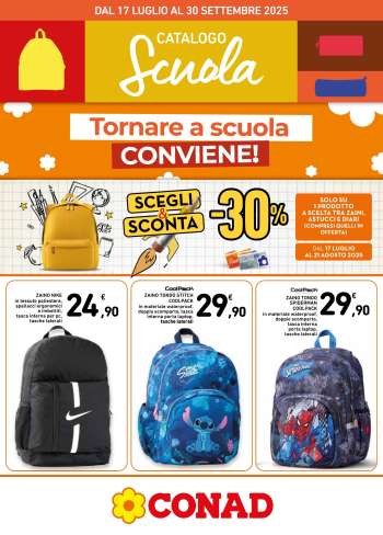 Volantino Conad - 17/7/2025 - 30/9/2025.