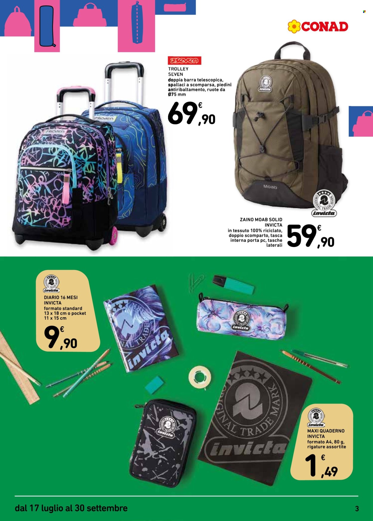 Volantino Conad - 17/7/2025 - 30/9/2025. Pagina 3