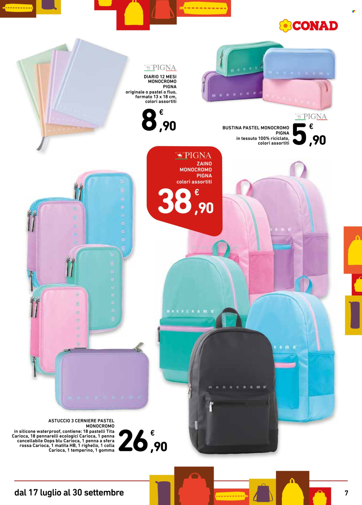 Volantino Conad - 17/7/2025 - 30/9/2025. Pagina 7