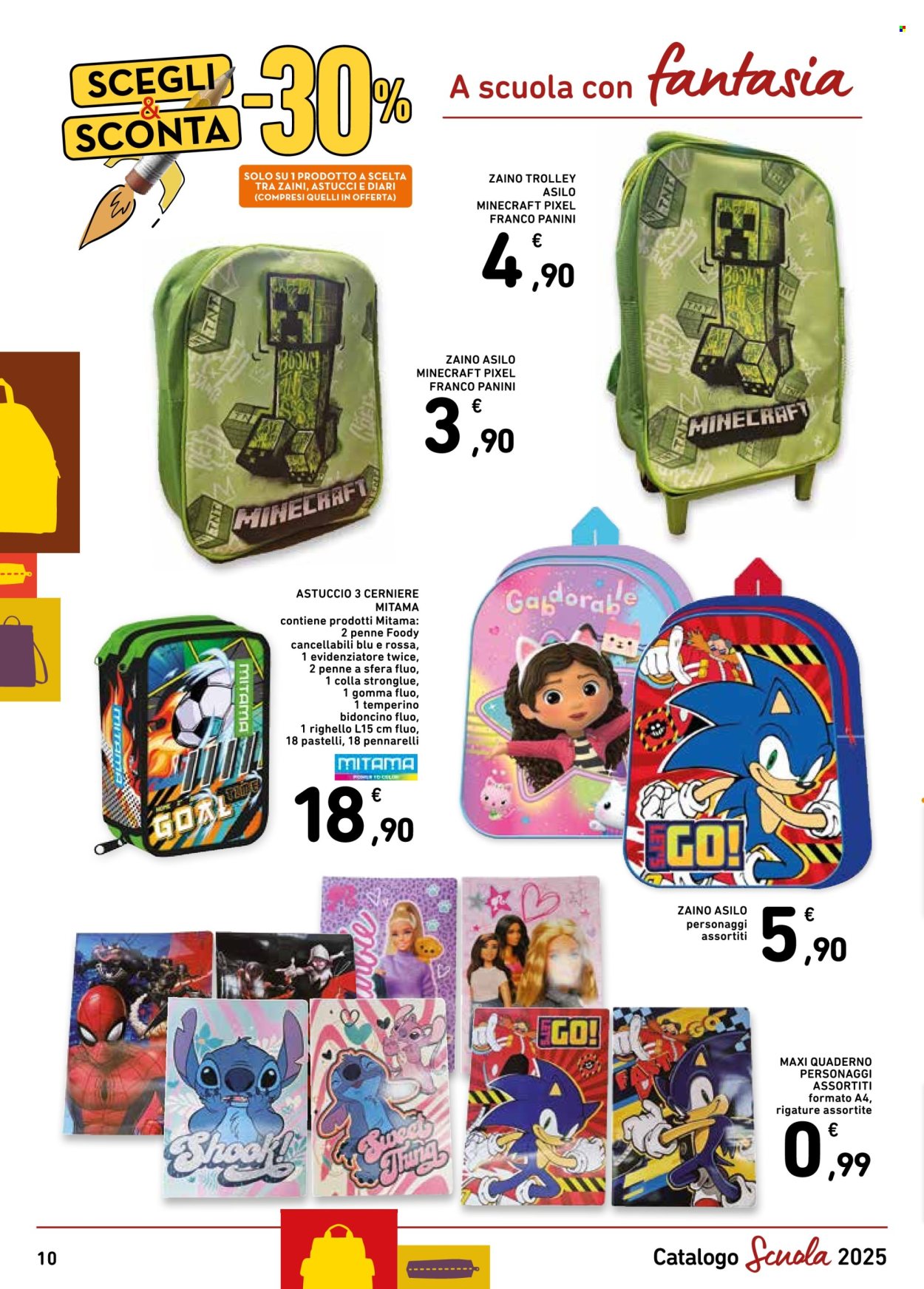 Volantino Conad - 17/7/2025 - 30/9/2025. Pagina 10
