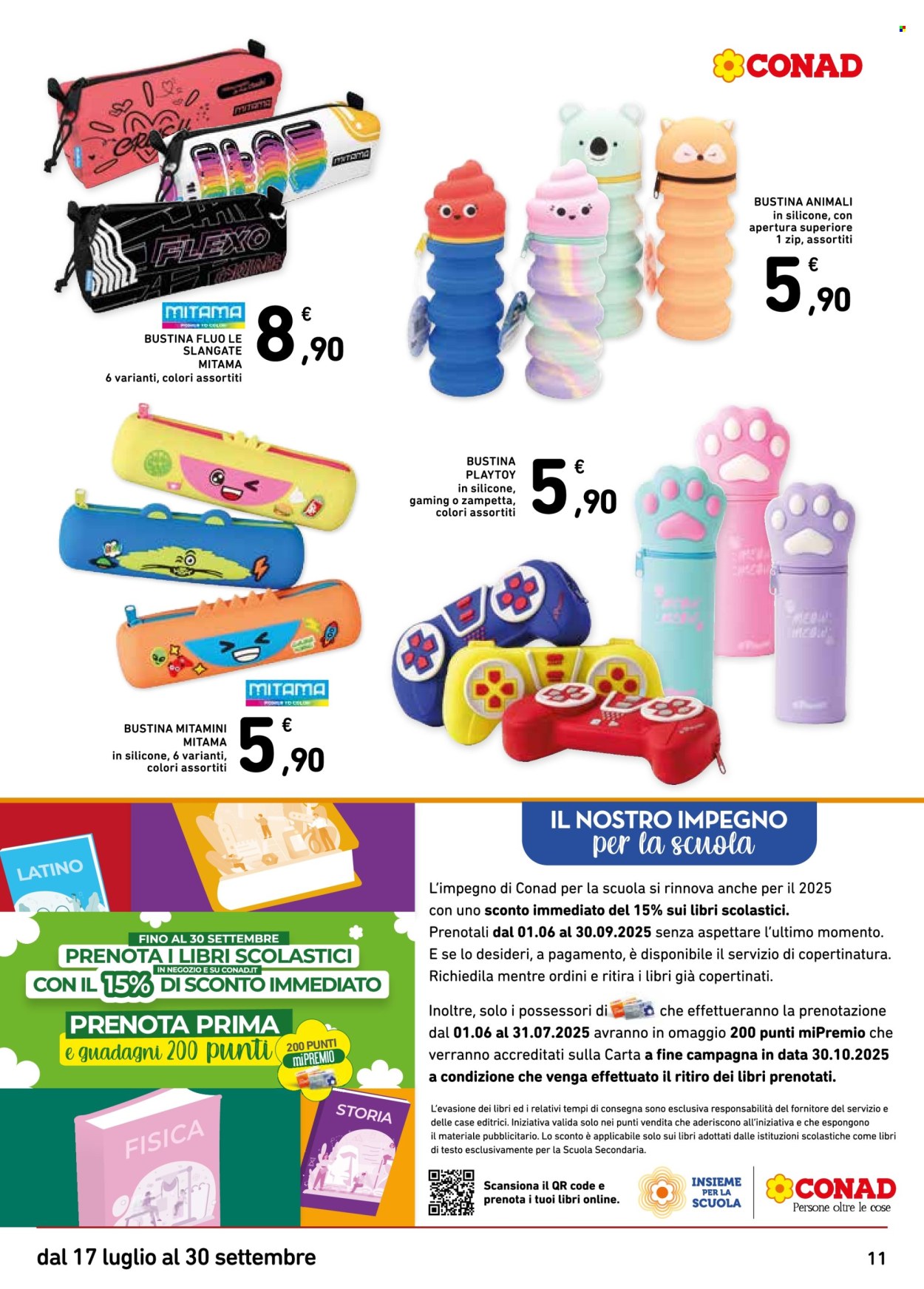 Volantino Conad - 17/7/2025 - 30/9/2025. Pagina 11