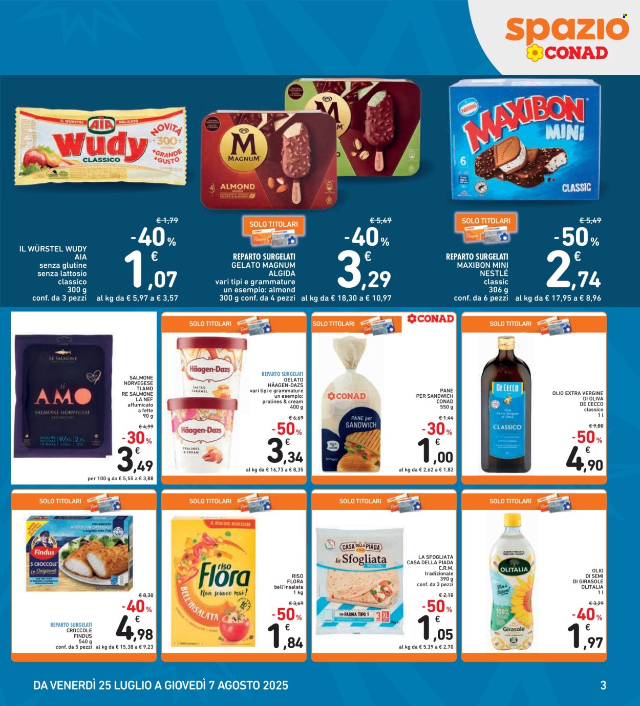 Volantino Spazio Conad - 25/7/2025 - 7/8/2025. Pagina 3