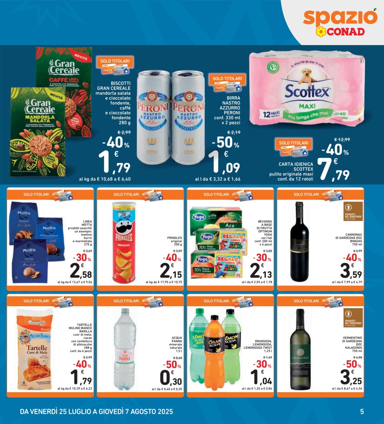 Volantino Spazio Conad - 25/7/2025 - 7/8/2025. Pagina 5