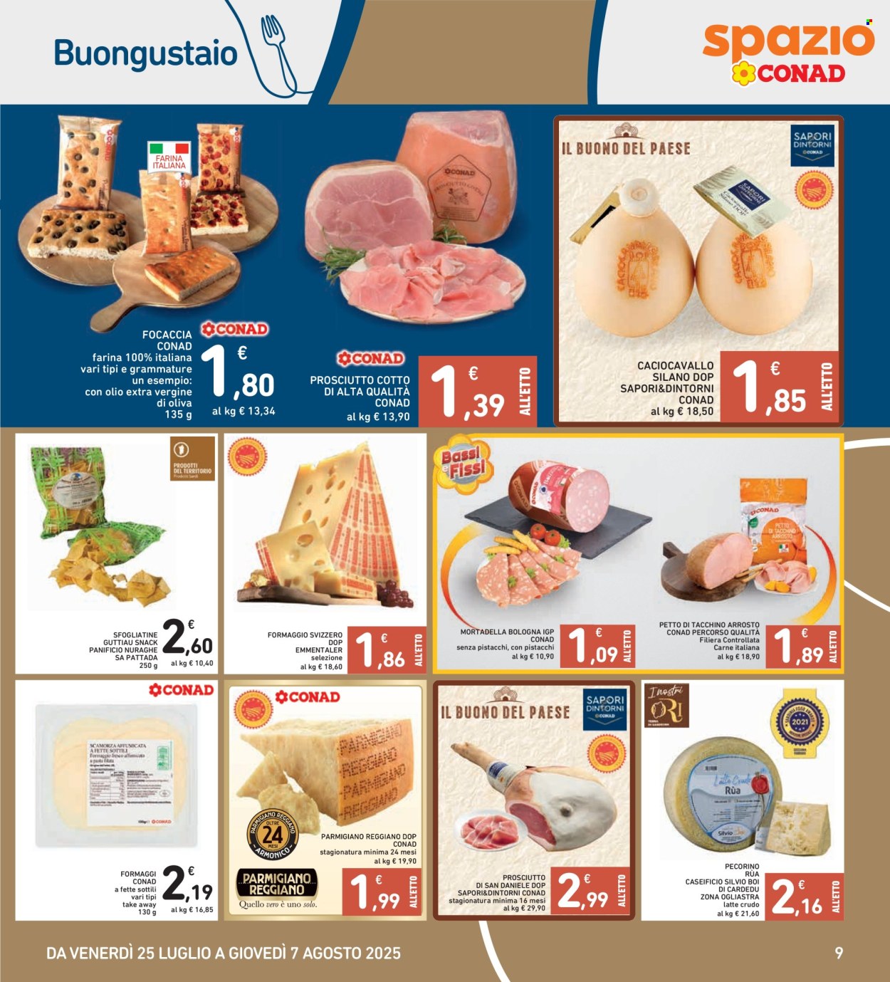 Volantino Spazio Conad - 25/7/2025 - 7/8/2025. Pagina 9