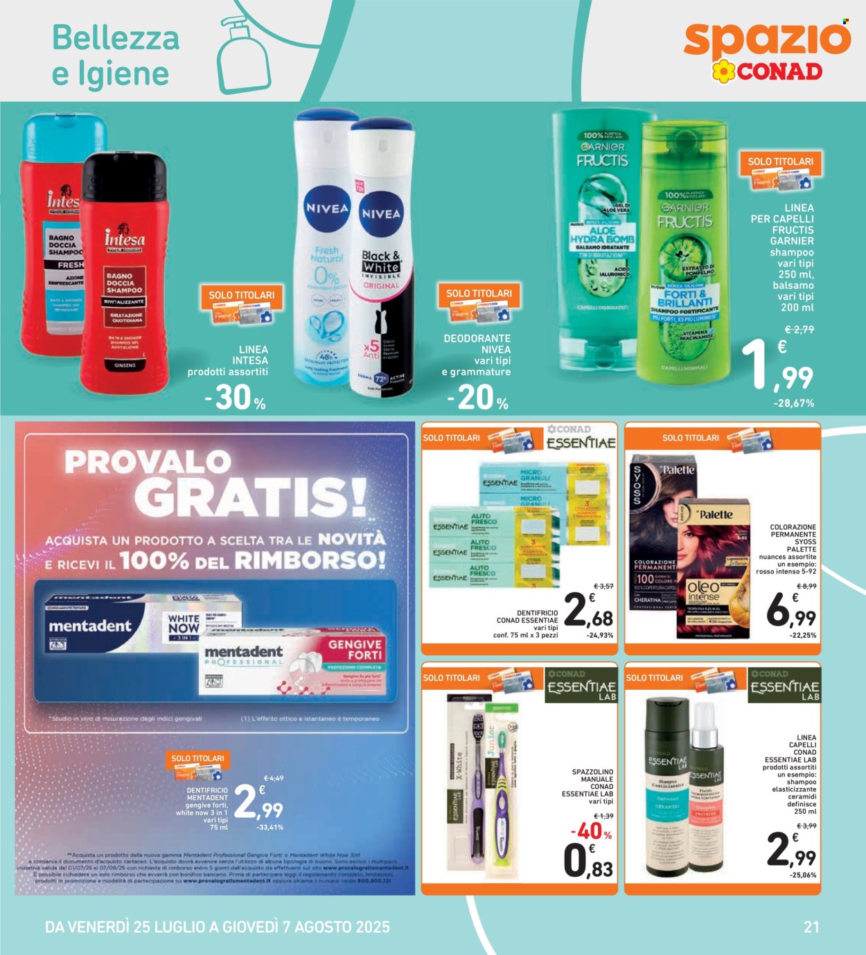 Volantino Spazio Conad - 25/7/2025 - 7/8/2025. Pagina 21