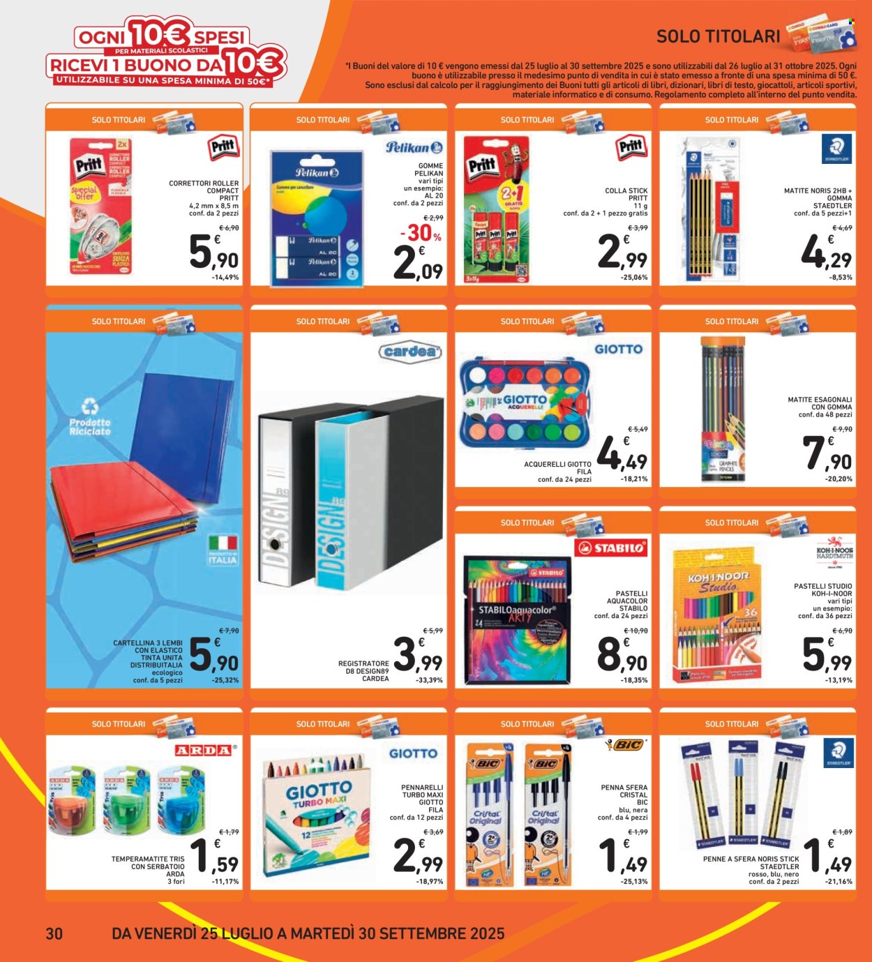 Volantino Spazio Conad - 25/7/2025 - 7/8/2025. Pagina 30