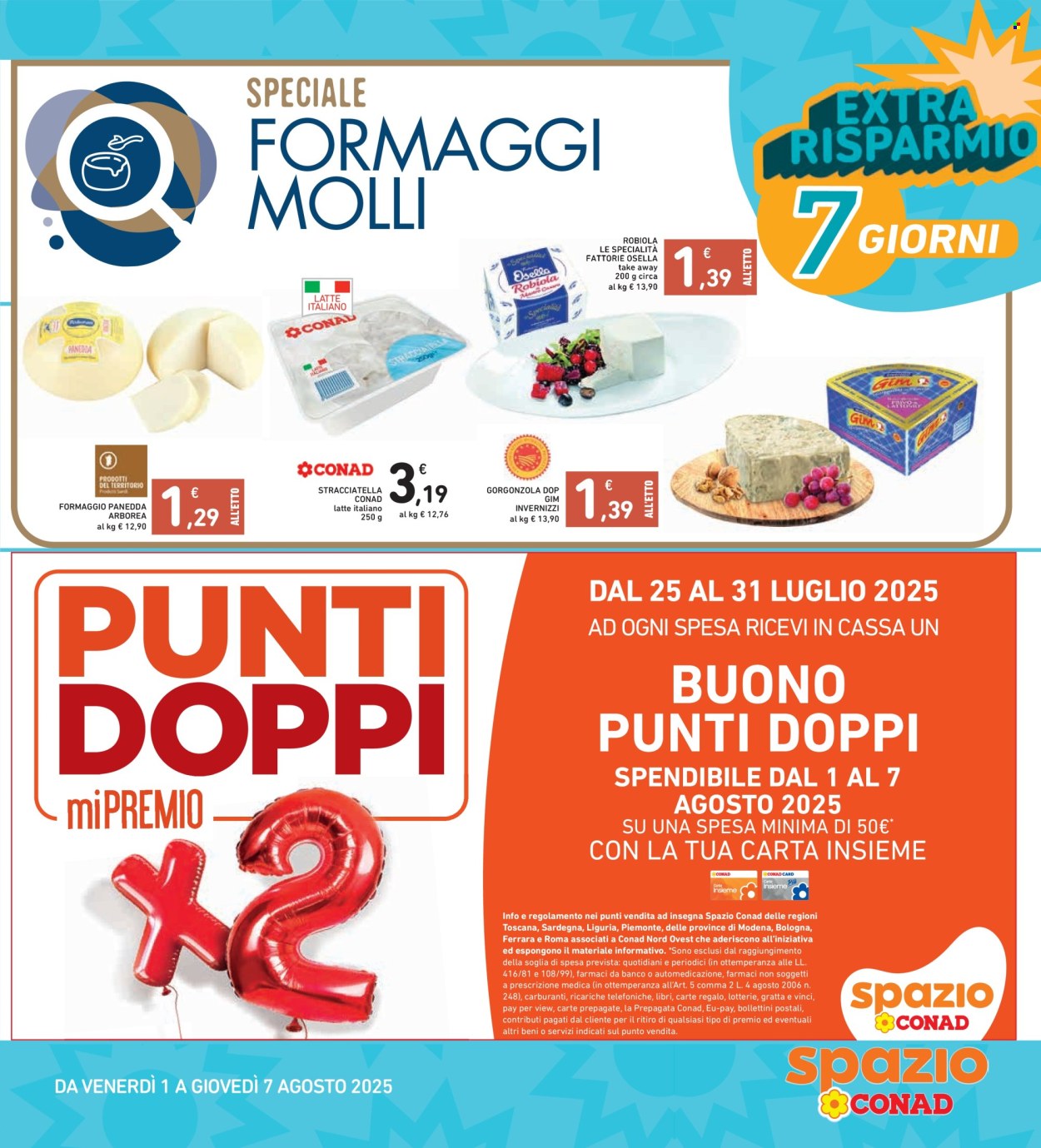 Volantino Spazio Conad - 25/7/2025 - 7/8/2025. Pagina 36