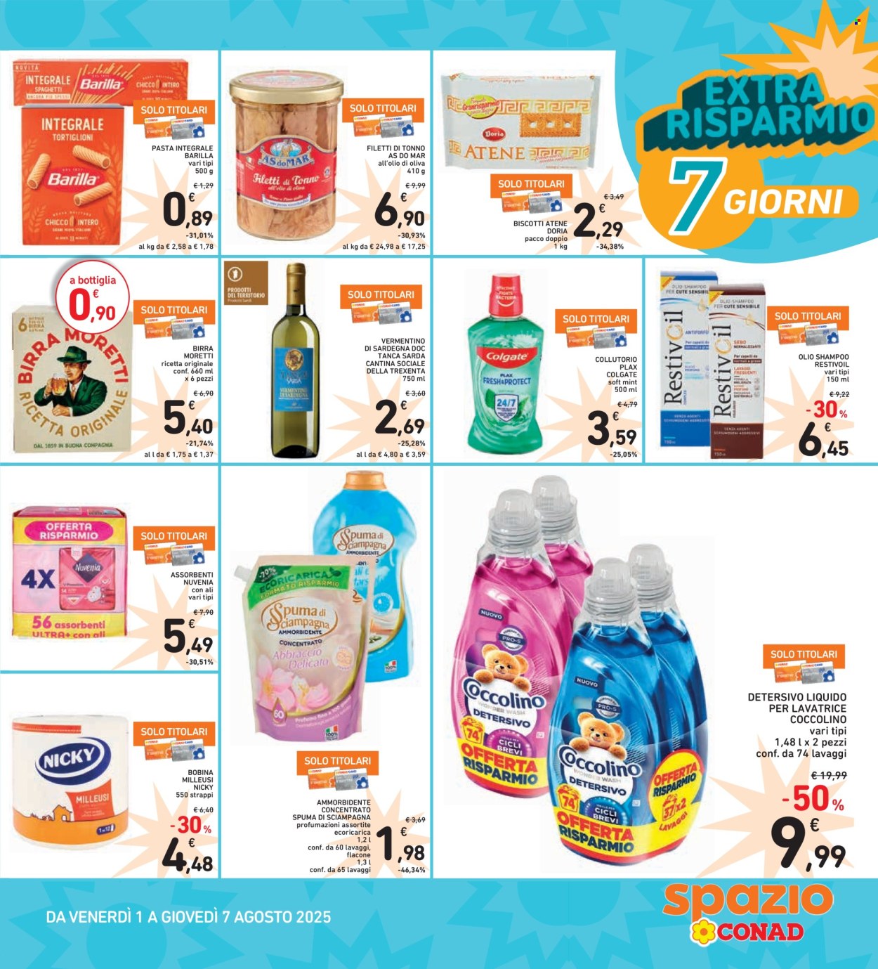 Volantino Spazio Conad - 25/7/2025 - 7/8/2025. Pagina 38