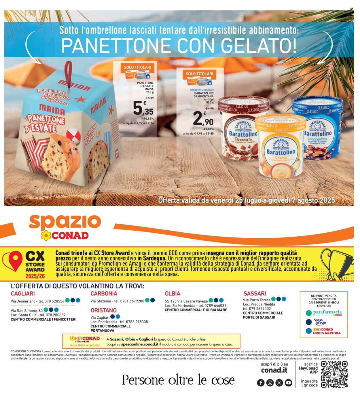 Volantino Spazio Conad - 25/7/2025 - 7/8/2025. Pagina 40