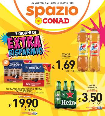 Volantino Spazio Conad - 5/8/2025 - 11/8/2025.