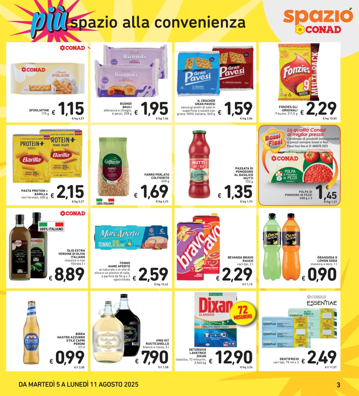Volantino Spazio Conad - 5/8/2025 - 11/8/2025. Pagina 3
