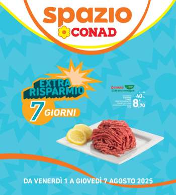 Volantino Spazio Conad - 1/8/2025 - 7/8/2025.