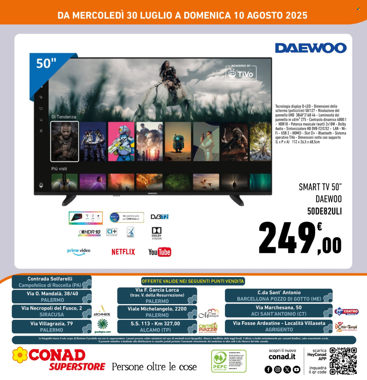 Volantino Conad Superstore - 30/7/2025 - 10/8/2025. Pagina 4